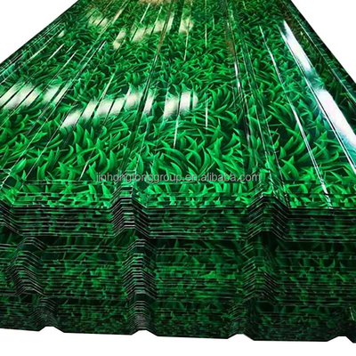 PPGI Presentación de la cubierta de acero galvanizado de hierro corrugado CGI con espesor de 0,2 mm y certificado GS