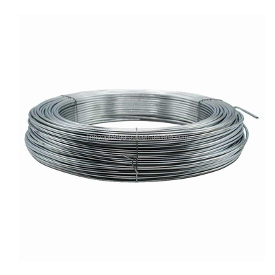 Servicio de corte 0,7 mm 0,8 mm 1,2 mm 1,6 mm 1,8 mm 2 mm Diámetro galvanizado en caliente de acero suave MS GI alambre para unión de construcción