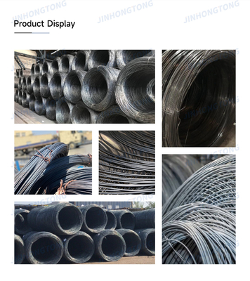 Rodas de alambre de acero de alto carbono 5,5 mm 6,5 mm laminadas en caliente Q195 SAE1008 para fabricación de uñas ISO9001 2008 Certificado