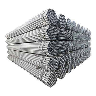 espesor 0,5-60 mm Astm A120 tubo de acero galvanizado Dn50 tubo redondo galvanizado Q235B para malla
