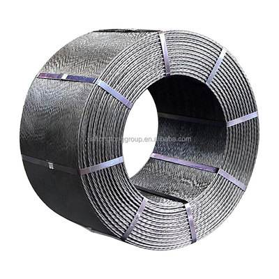 Calidad Q195 Cables de acero recubridos por recocido en frío para hormigón pretensado 1*2 1*3 1*7 1*19 Cables de acero