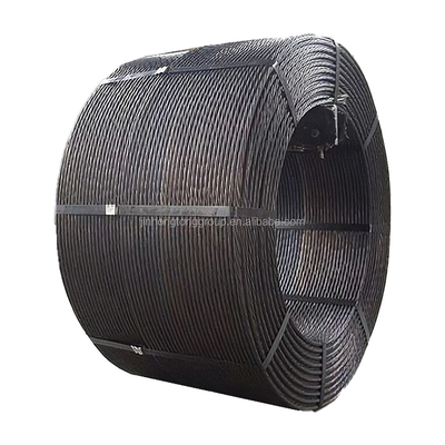 Calidad Q195 Cables de acero recubridos por recocido en frío para hormigón pretensado 1*2 1*3 1*7 1*19 Cables de acero