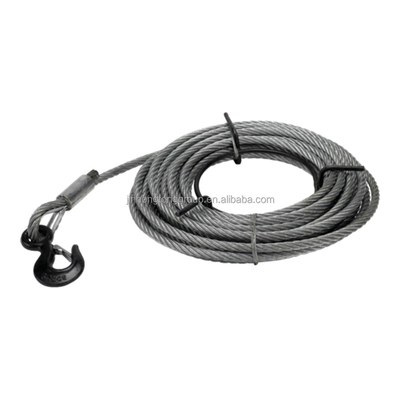 Calidad Q195 Cables de acero recubridos por recocido en frío para hormigón pretensado 1*2 1*3 1*7 1*19 Cables de acero