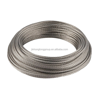Calidad Q195 Cables de acero recubridos por recocido en frío para hormigón pretensado 1*2 1*3 1*7 1*19 Cables de acero