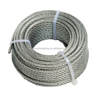 Diámetro ASTM A 475 de alta resistencia Galvanizado 7 alambre 0,33mm de acero de alambre de acero galvanizado