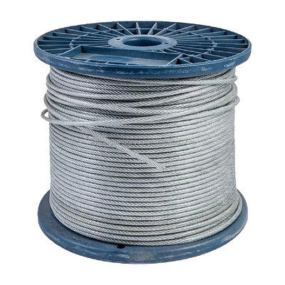 Diámetro ASTM A 475 de alta resistencia Galvanizado 7 alambre 0,33mm de acero de alambre de acero galvanizado