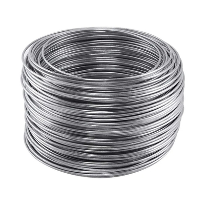 Cables de unión de hierro galvanizado 9 10 12 14 16 18 Gauge Electro Hot Dip Zinc Plated Gi Acero de alambre para arreglos florales
