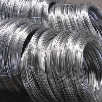Cables de unión de hierro galvanizado 9 10 12 14 16 18 Gauge Electro Hot Dip Zinc Plated Gi Acero de alambre para arreglos florales