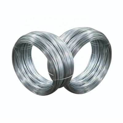 Bwg 12 Electro galvanizado de bucle de alambre de unión de alambre de baja emisión de carbono de acero galvanizado y zinc