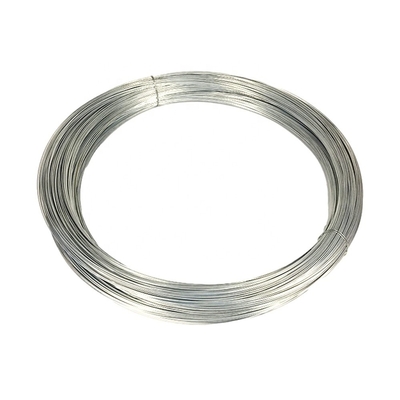 Q195 Q235 45 60 65 70 80 82B Alambre de acero galvanizado de alta resistencia oval 17/15 3.0x2.4mm 700kgf para la construcción