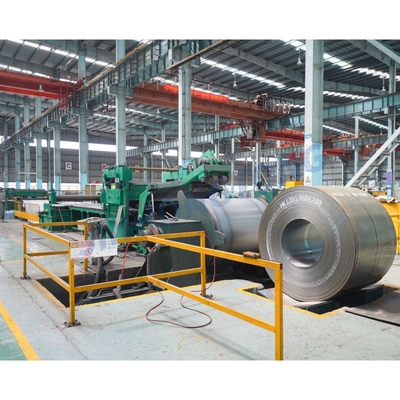 50 A36 HR bobina de acero laminado en caliente bobina de acero en GB estándar con borde de molino