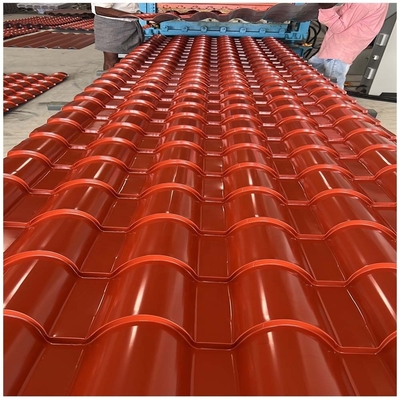 AISI/ASTM/JIS/EN/GB Standard Ppgl Plata de techo de acero galvanizado recubierta de color para techo de color gris de ancho personalizado