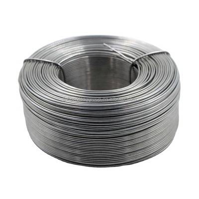 Acero galvanizado de resorte alambre plano para hacer POP hasta tienda de campaña superficie recubierta de zinc Certificado ISO9001
