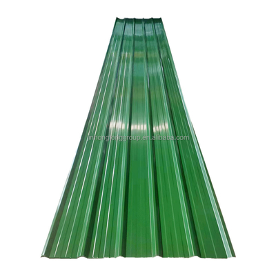 Hoja corrugada PPGI de color RAL personalizada para paneles de material de techo de acero galvanizado