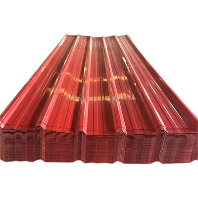 Hoja corrugada PPGI de color RAL personalizada para paneles de material de techo de acero galvanizado