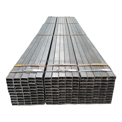 0.6 mm 13 mm espesor tubo de acero galvanizado cuadrado para Ms tubo de sección hueca rectangular