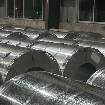 JIS ASTM DX51D SGCC bobina de acero galvanizado en frío/encalzado en caliente para materiales de construcción Tolerancia ± 1% Superficie galvanizada