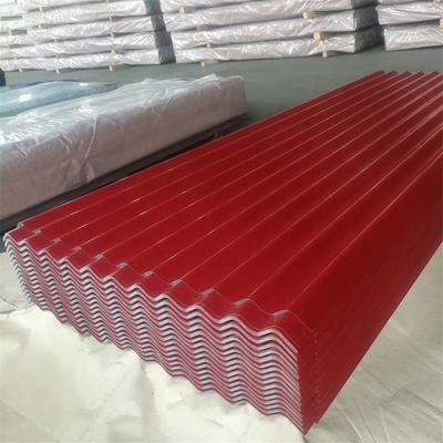 Dureza media dura cartón corrugado galvanizado recubierto de color Q195 Q235 Q355 con recubrimiento de cobre