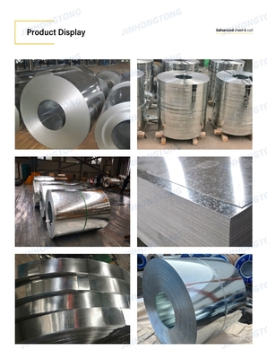 Alta precisión de corte de metal Fabricación de placas de acero laminadas en frío de la hoja de la franja sumergido galvanizado bobina de acero a un precio asequible