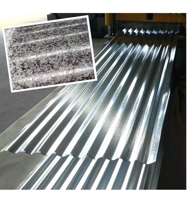 Las hojas de techo de zinc con mediano duro galvanizado corrugado en ASTM/AISI/SGCC/CGCC/TDC51DZM/TDC52DTS350GD/TS550GD/DX51D Z