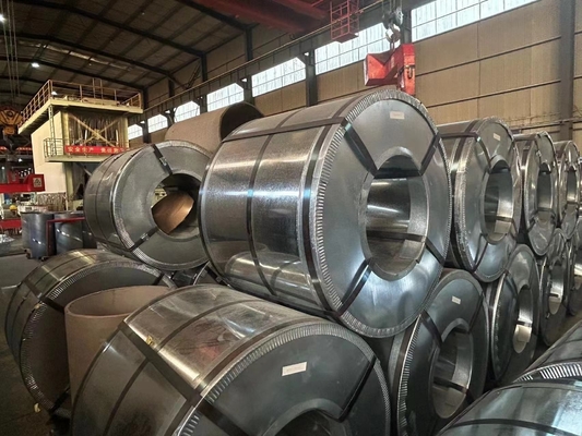 Baja en carbono Gi/Gl zinc revestido de acero galvanizado bobina 0,8 mm 0,45 mm * 1200 mm Dx51d Z80 Tolerancia ± 1% para la fabricación de tuberías