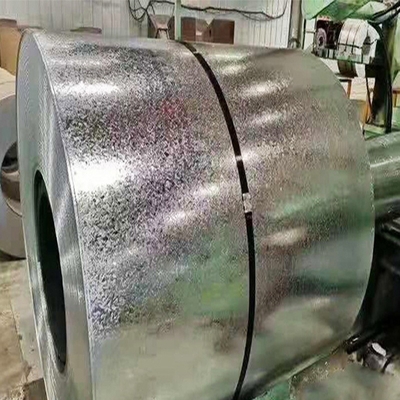 Bobina de acero galvanizado con recubrimiento de zinc de baja concentración de carbono con espesor de 0,8 mm