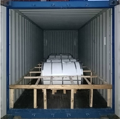 Bobina de acero galvanizado con recubrimiento de zinc de baja concentración de carbono con espesor de 0,8 mm