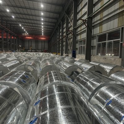 Estándar AiSi Prime G90 bobina de acero galvanizado Rollo de hierro bobina de acero galvanizado 100mm bobina de acero galvanizado Z275 para la fabricación de contenedores