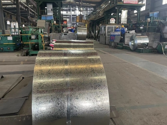 Estándar AiSi Prime G90 bobina de acero galvanizado Rollo de hierro bobina de acero galvanizado 100mm bobina de acero galvanizado Z275 para la fabricación de contenedores