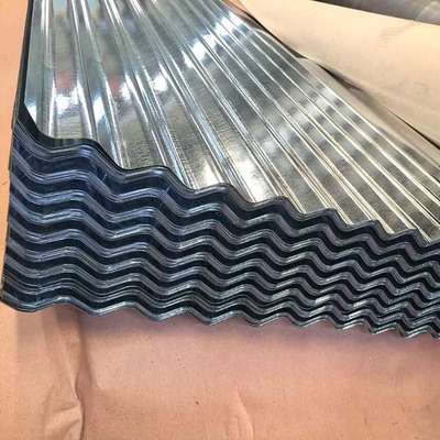 Ancho personalizable G550 0,2 mm 0,4 mm 0,5 mm Hoja de metal pulida de acero galvanizado corrugado Hoja de acero Gi Hojas de techo de azulejos