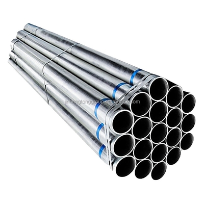 Tubos de acero galvanizados en caliente tubo cuadrado 0,4 mm-2 mm espesor de capa de zinc Z40-Z700 suministro para la entrega de líquido a baja presión