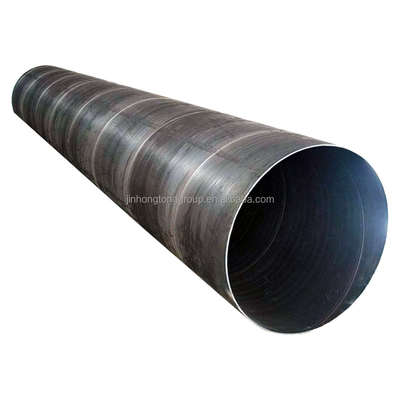 5-30 mm espesor de pared tubo redondo ERW negro de acero al carbono sección hueca para maquinaria pesada