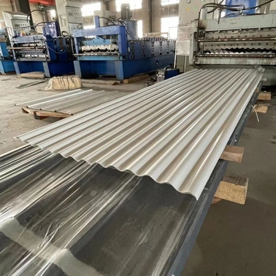 Embalaje estándar apto para la navegación de aluminio de zinc de 32 calibres, cubierta de aluminio de zinc de 0,5 mm de espesor, cubierta de metal corrugado de Galvalume