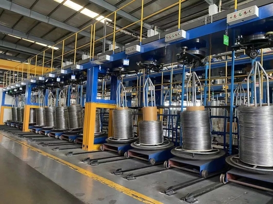 Rodas de alambre de acero inoxidable Q195 SAE1008 laminadas a caliente 304 316 201 ASTM para aplicaciones de materiales de construcción