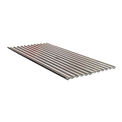 Hojas de techo corrugadas de acero alucinado de 0,4 mm de espesor personalizadas para dureza media en techos residenciales / edificios comerciales