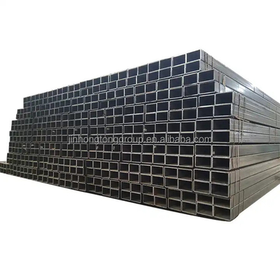 Técnica del tubo de fertilizante químico ERW acero de carbono soldado Q235A Q235B Q345B Q235 tubo de metal cuadrado cuadrado acero hueco