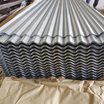 Q235 Q195 Hoja de techo de aluminio recubierta de zinc de larga envergadura de primer grado Dx51D/Dx52D/Dx53D/DX54D/S250GD/S350GD/S550GD