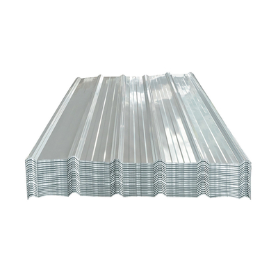 4*8 Hoja de techo de acero corrugado Galvalume Z30 a 275 g de zinc de aluminio recubierto con ASTM estándar y dureza media