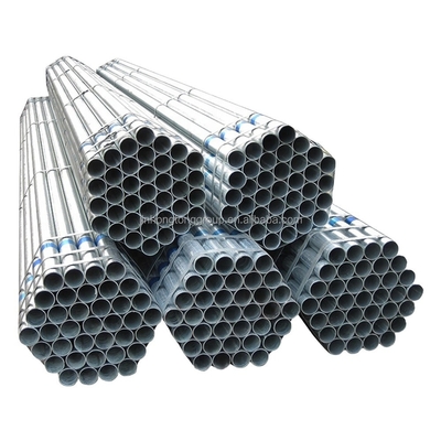 Tubo de acero al carbono MS de 1/2 pulgada a 4 pulgadas tubo de acero soldado redondo con técnica ERW y diámetro exterior de 273 2420 mm