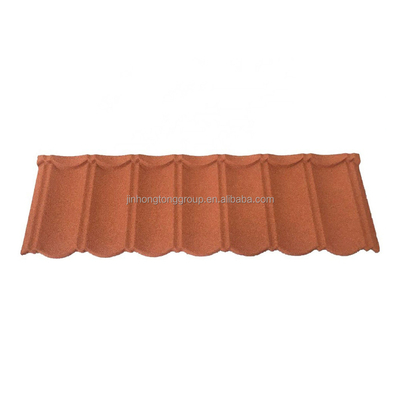 Tejas de techo plano 300 * 400mm 3.2kg Peso de piedra recubierta de tejas de techo de tejas de paso para edificios de oficinas Muestra por favor contáctenos