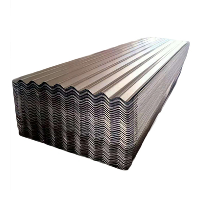Hojas de techo corrugado de aluminio y zinc de plata estándar ASTM para techo de hierro de chapa de acero Galvalume