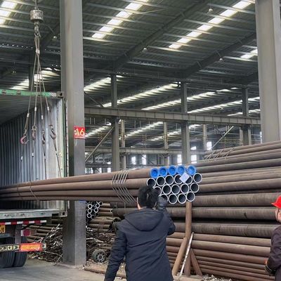 6.4M longitud tubo de acero de aleación para petróleo y gas 21.3 1420 mm diámetro exterior ASTM A53 API 5L tubo de acero al carbono
