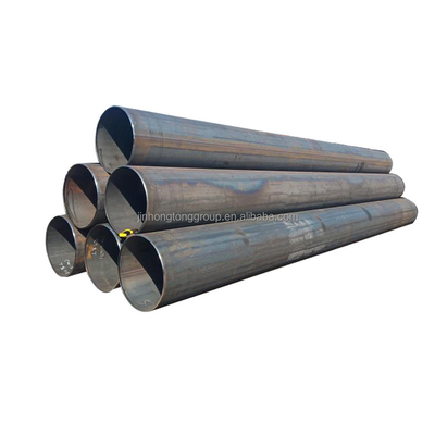 Tubos de perforación de gran diámetro Tubos soldados circulares 6M 8M 12M Tubos redondos de acero al carbono soldados con y facturación de peso real