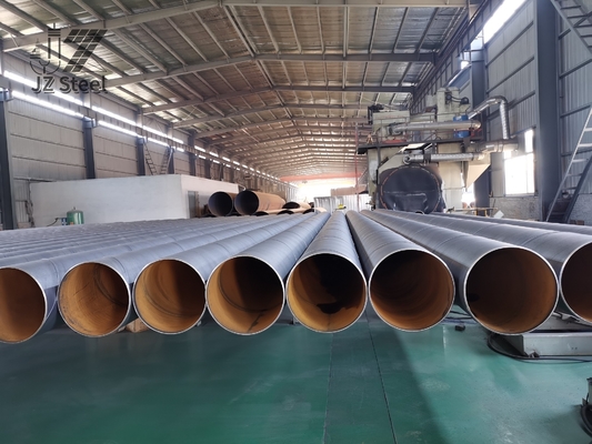 Tubos de perforación de gran diámetro Tubos soldados circulares 6M 8M 12M Tubos redondos de acero al carbono soldados con y facturación de peso real