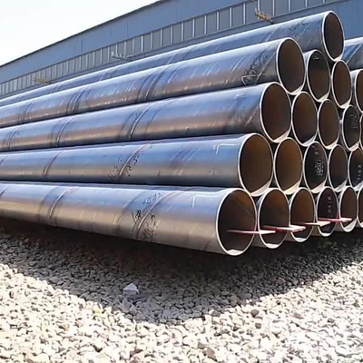 Tubos de perforación de gran diámetro Tubos soldados circulares 6M 8M 12M Tubos redondos de acero al carbono soldados con y facturación de peso real