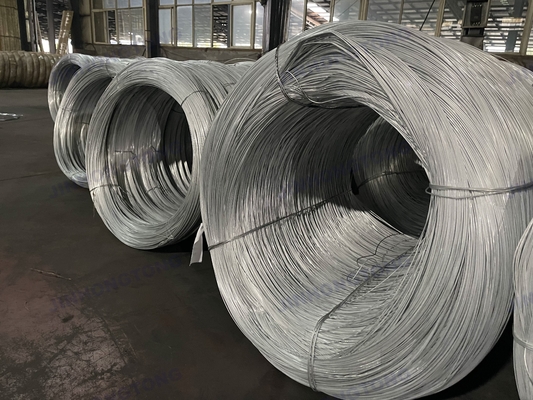 Cables de unión de acero suave galvanizados en caliente para proyectos de construcción negros