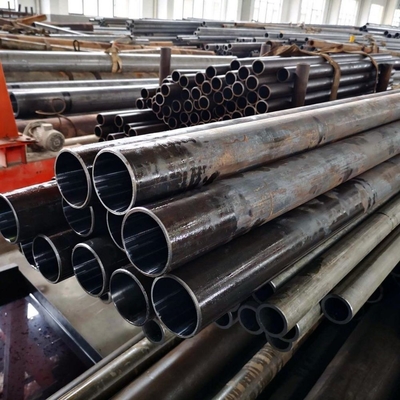 Tubo de acero al carbono sin costura ASTM A106 Tubo de acero al carbono sin costura A500 Tubos de acero al carbono suave soldados para tubo de calderas laminado en caliente