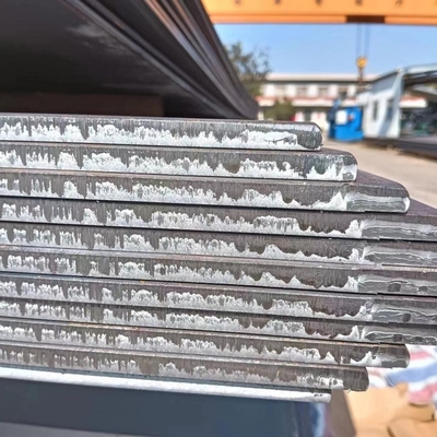 Prime ASTM A36 Q235 Chapa de acero al carbono laminada en caliente 600-2000 mm de anchura Chapa de acero para longitud a petición de los clientes