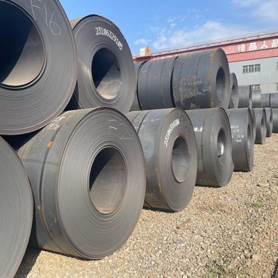Largura Pedido de los clientes Pasado de piel Alta resistencia Prime de acero laminado en caliente en bobina de acero de carbono suave baja bobina