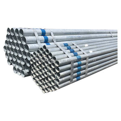 Tubo redondo de acero galvanizado de 80 mm y 50 mm de diámetro Q235/Q345/SS400/ST37-2/ST52/Q420/Q460/S235JR/S275JR/S355JR